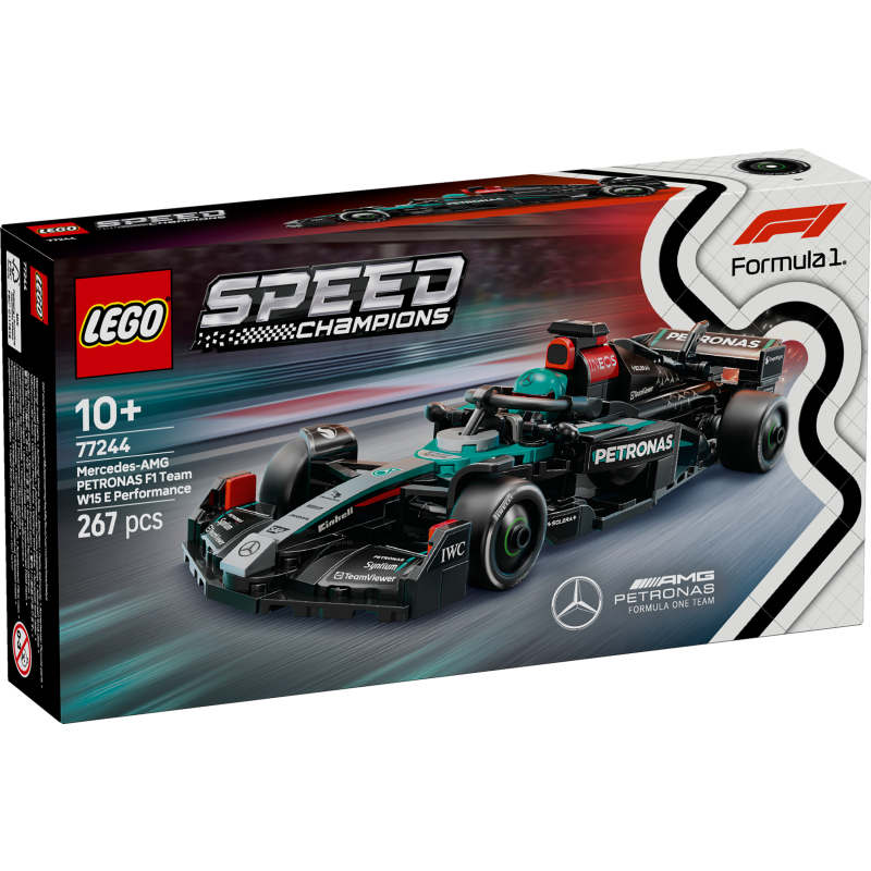 LEGO Speed Champions 77244 Mercedes-AMG F1® W15 ‑kilpa-auto