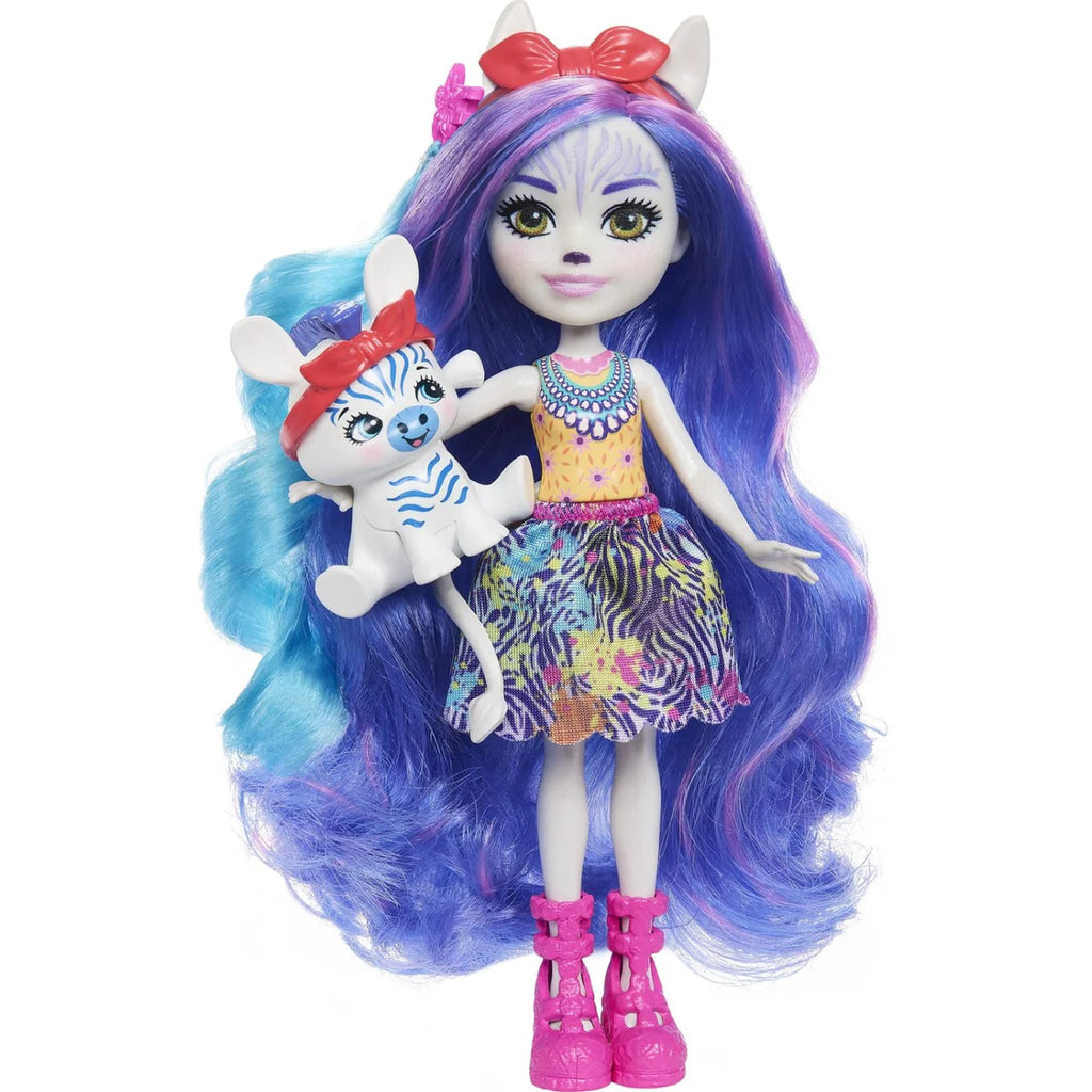 Enchantimals Glam Party Zemirah Zebra&Grainy