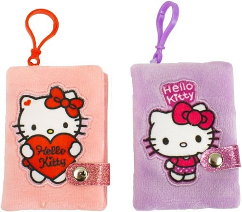 Hello Kitty Mini Plush Notebook 7x10cm