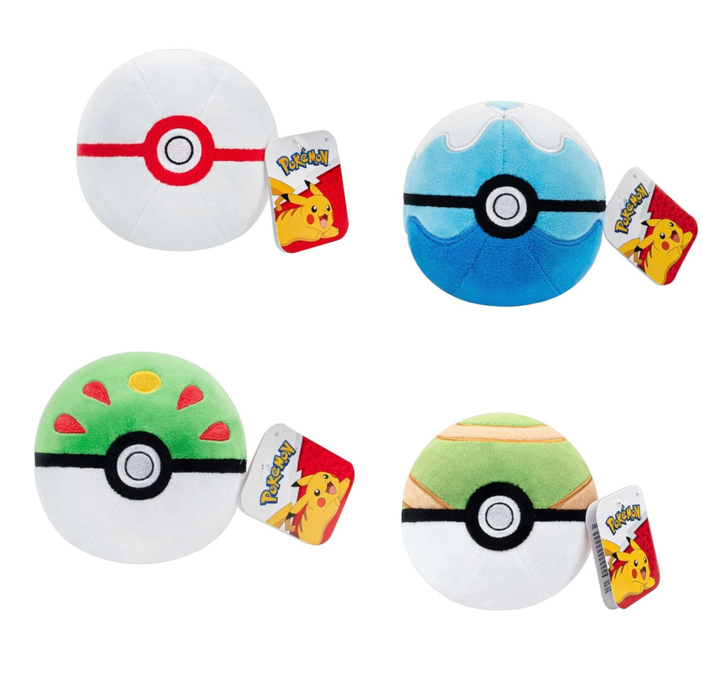 Pokémon Pehmo 10 cm Poképallo, 1 pallo