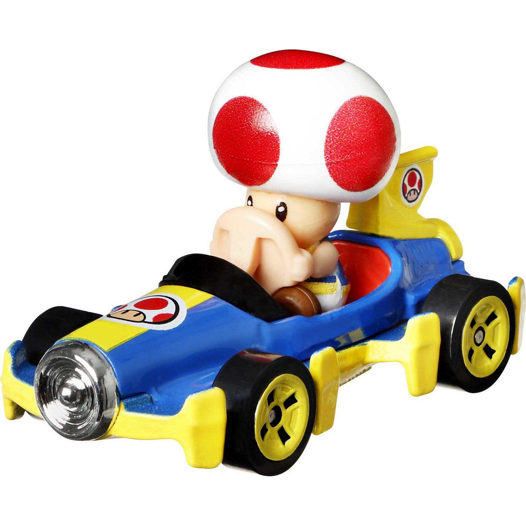 Hot Wheels Mario Kart - Toad Mach 8 auto
