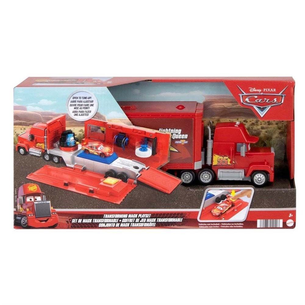 Disney Pixar Cars Tune Up Mack leikkisetti