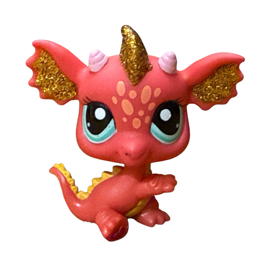 LPS glitteri lohikäärme #2484