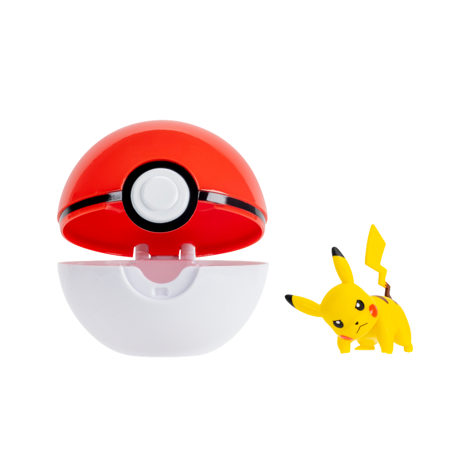 Pokémon - Clip N Go Pikachu with Poke Ball