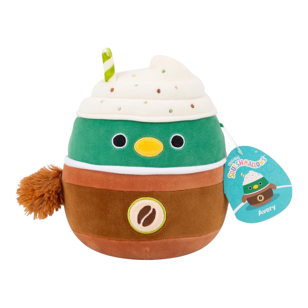 Squishmallows 19cm Avery the Mallard Duck Frappuccino - Sorsa