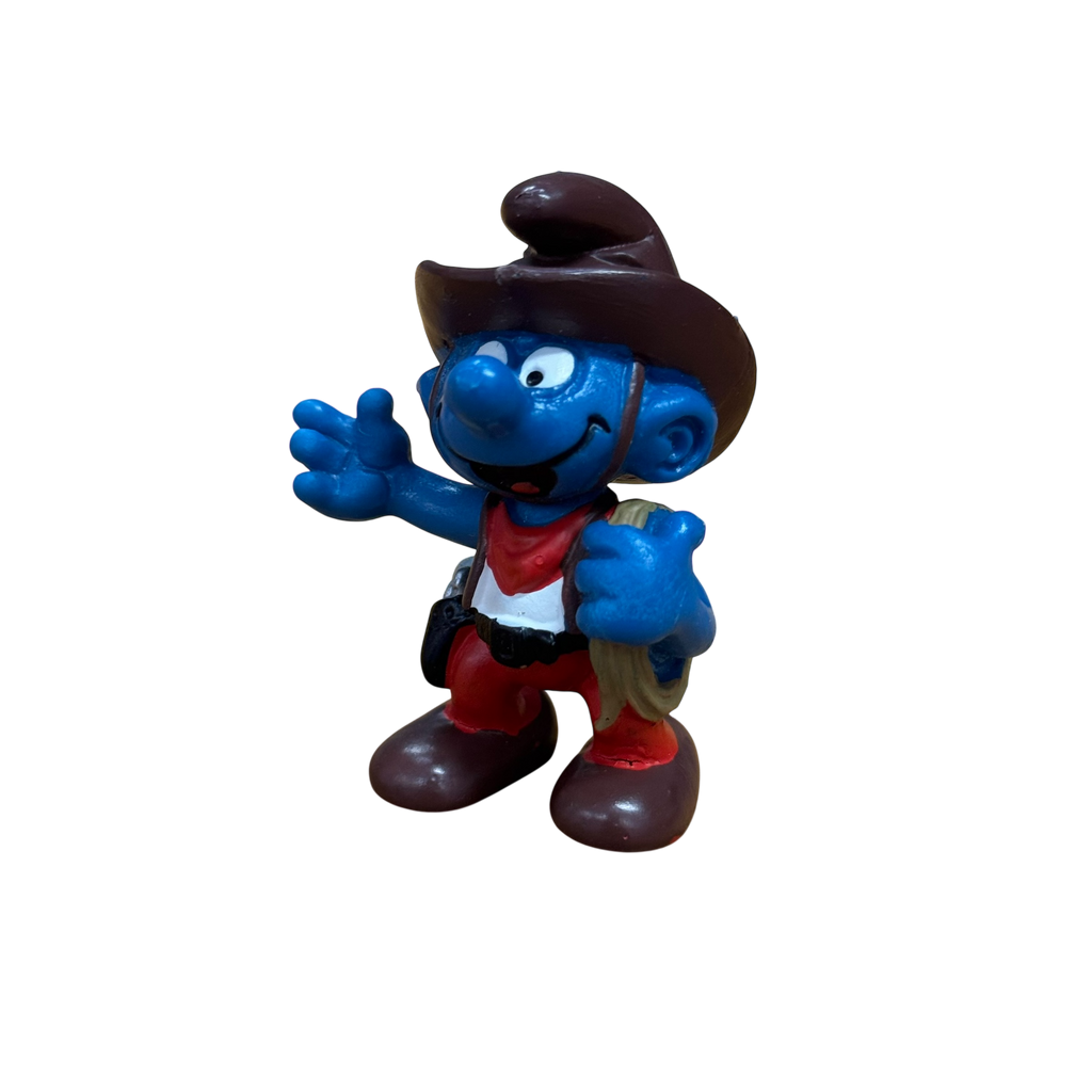 Schleich Smurffit 20122 Cowboy Smurffi - Second Hand
