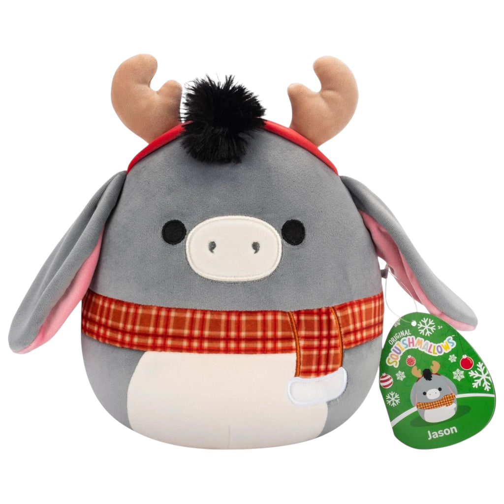 Squishmallows Holiday - Jason The Donkey - Aasi, 19cm