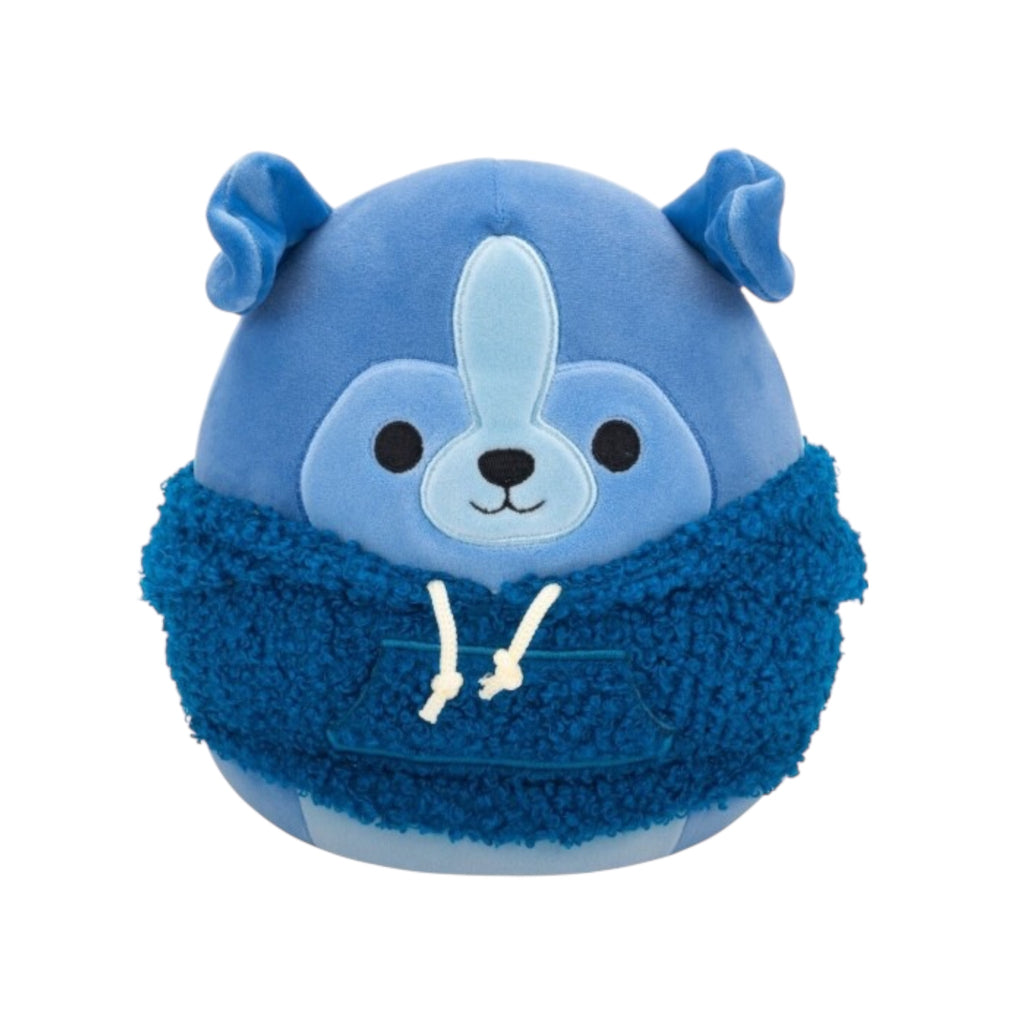Squishmallows Hoodie Squad - Botera the Sheltie Dog, 19cm