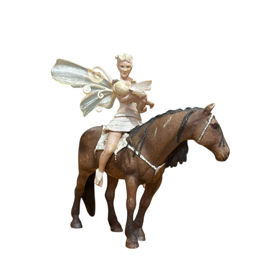 Schleich Bayala 70409 Keiju, vauvakeiju ja hevonen - Second Hand