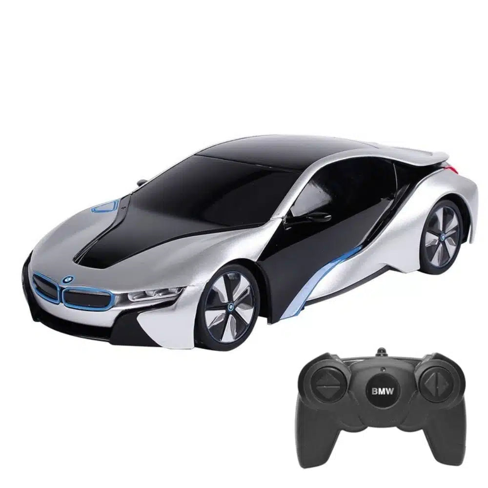 RASTAR 1:24 BMW i8  Silver radio-ohjattava 19 cm