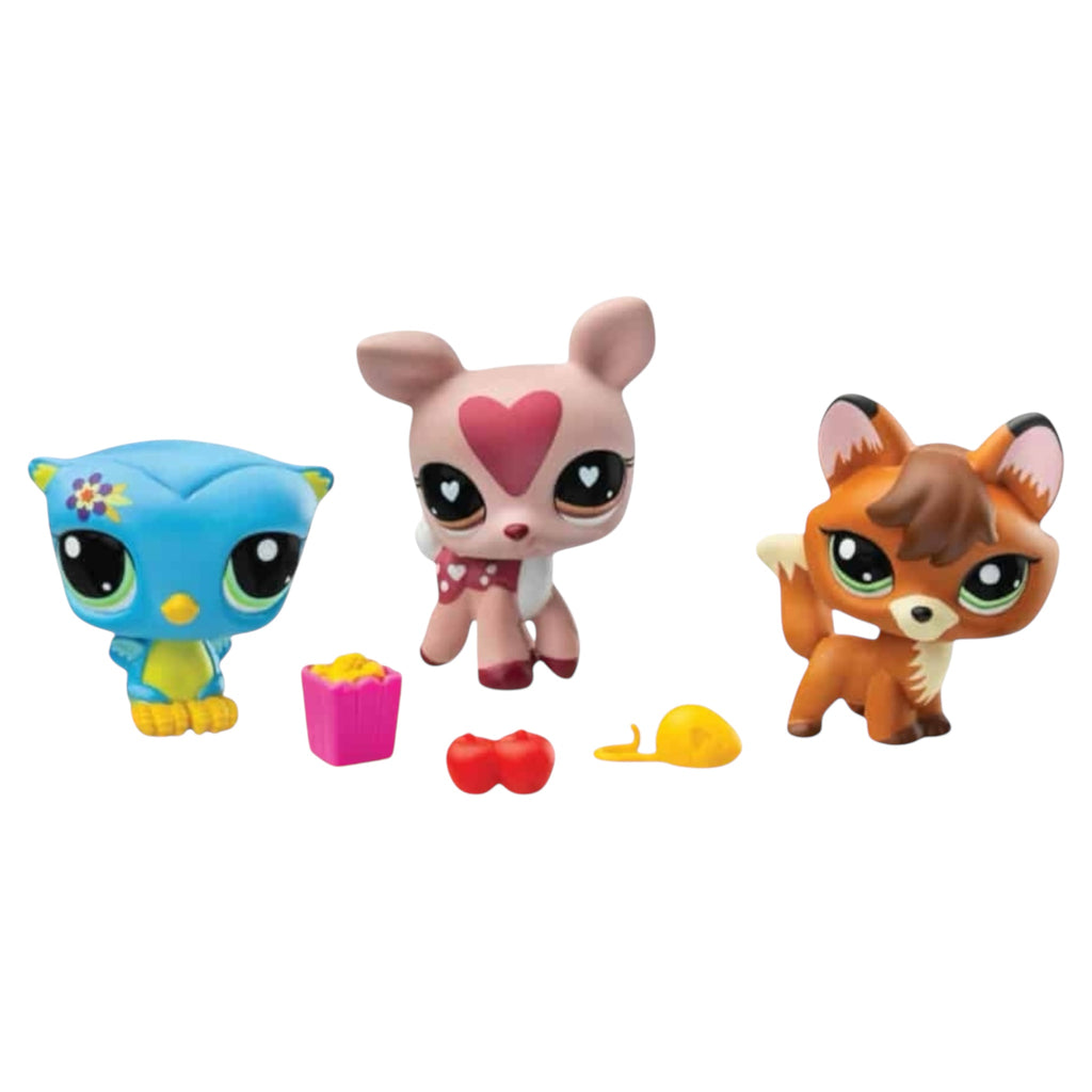 Littlest Pet Shop G7 S3 Forest Pets Trio #157- #159