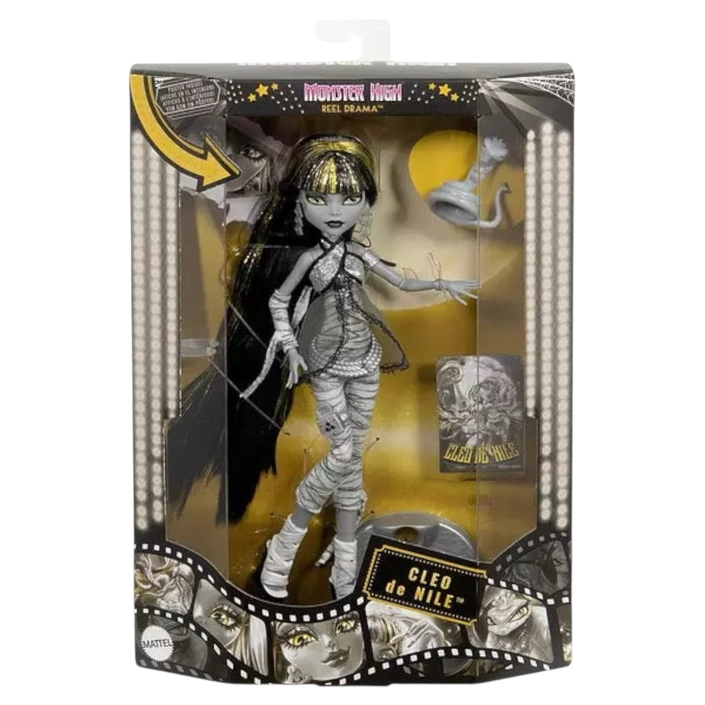 Monster High Reel Drama Cleo De Nile nukke