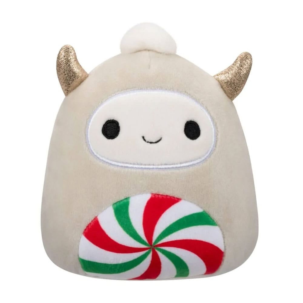 Squishmallows Holiday Nissa The Yeti With Peppermint, 19cm