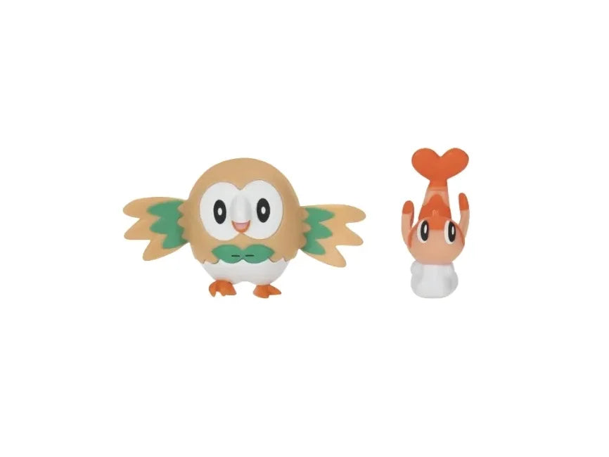 Pokémon Battle Figure Pack Rowlet- ja Tatsugiri