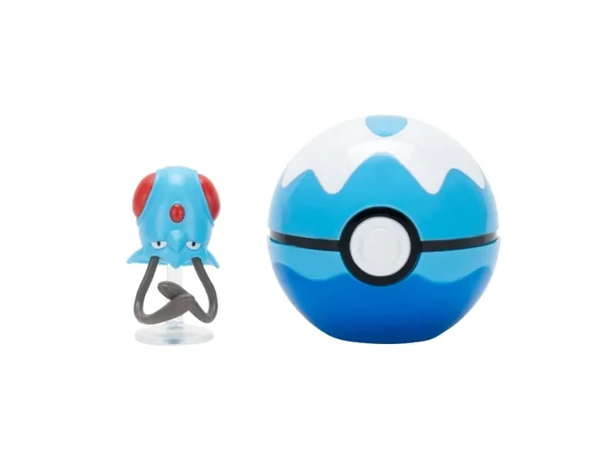 Pokémon Clip 'N' Go Dive Ball ja Tentacool-taisteluhahmo