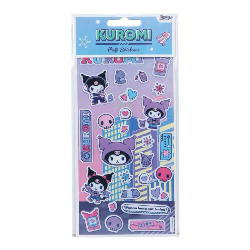 Hello Kitty Kuromi Puff Stickers Tarrat