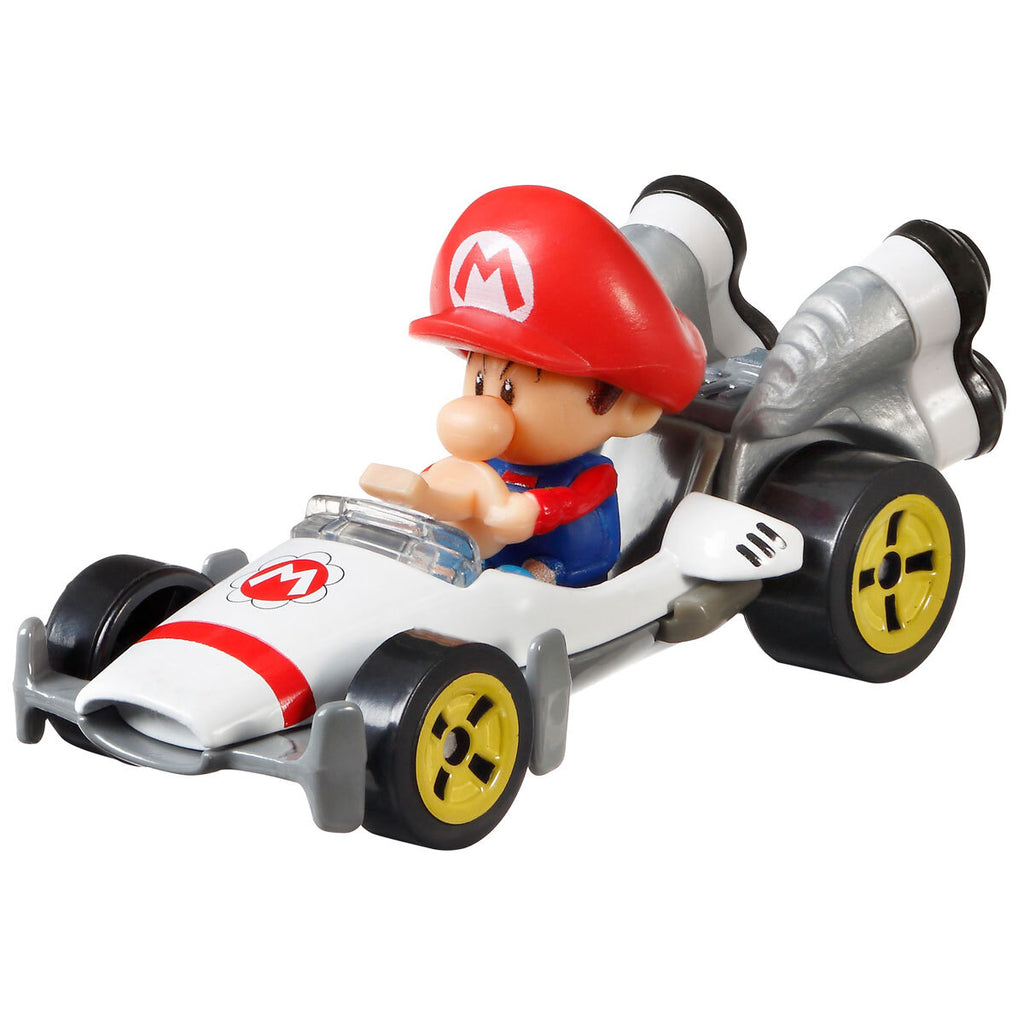 Hot Wheels Mario Kart - Baby Mario B-dasher Special auto