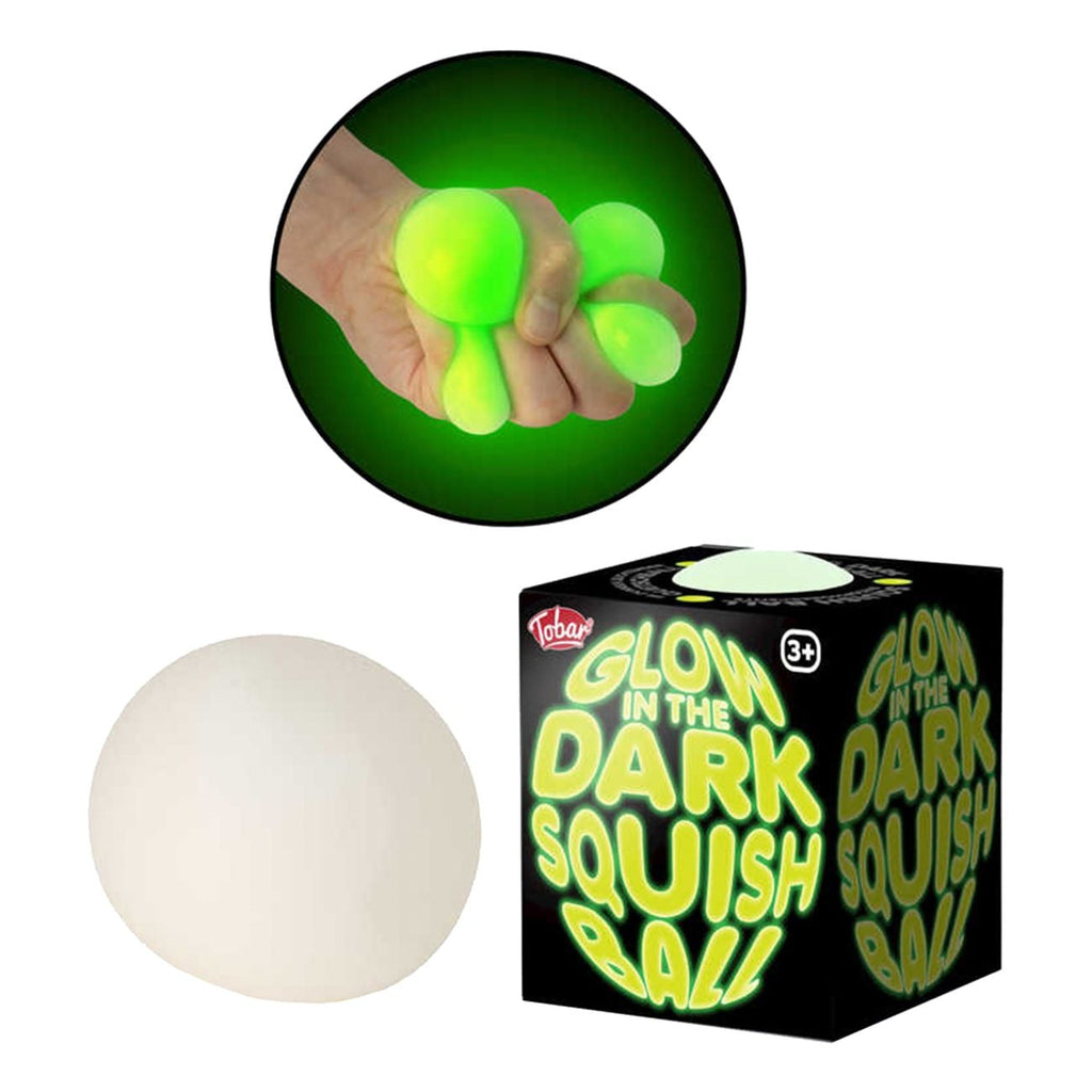 Scrunchems Squish Ball Glow in the Dark - Stressipallo