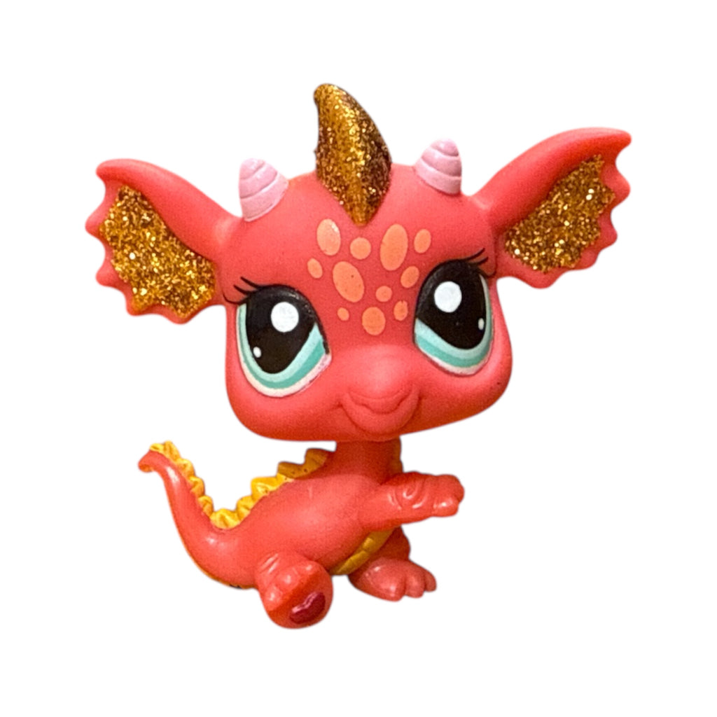 LPS glitteri lohikäärme #2484