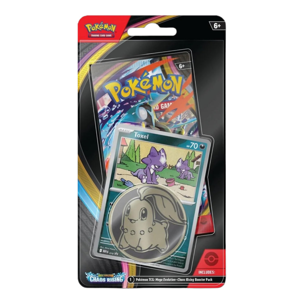 Pokemon TCG: ME04 Chaos Rising - Checklane Blister (Toxel)