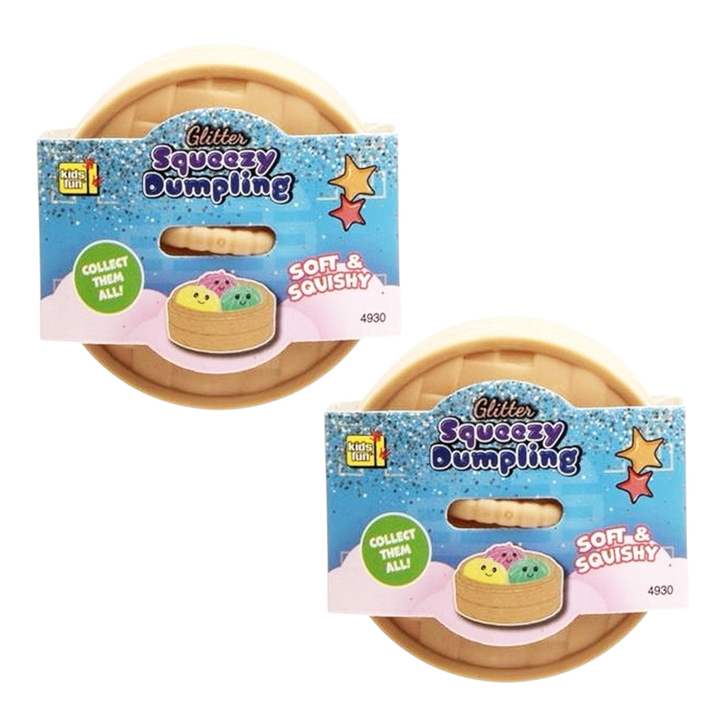 Surprise Squishy Dumpling Exclusive Glitter Edition stressilelu, 8,5cm