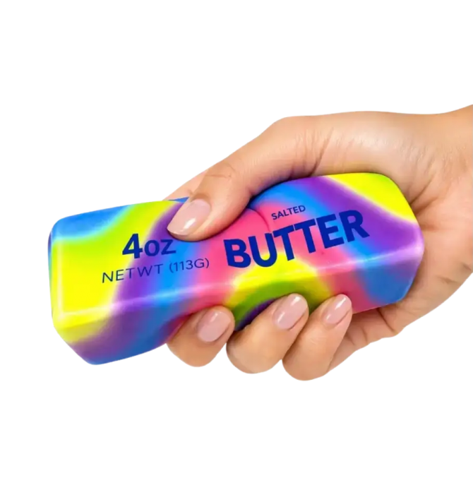 Squeeze Butter Rainbow Voipala fidget stressilelu