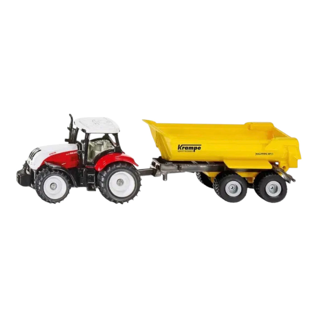 Siku 313-1132 Siku Steyr With Krampe Tipping Trailer