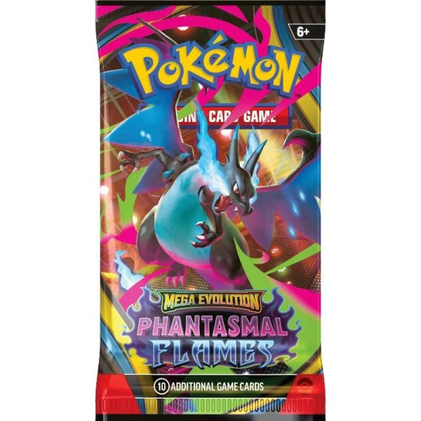 Pokémon Mega Evolution Phantasmal Flames Booster