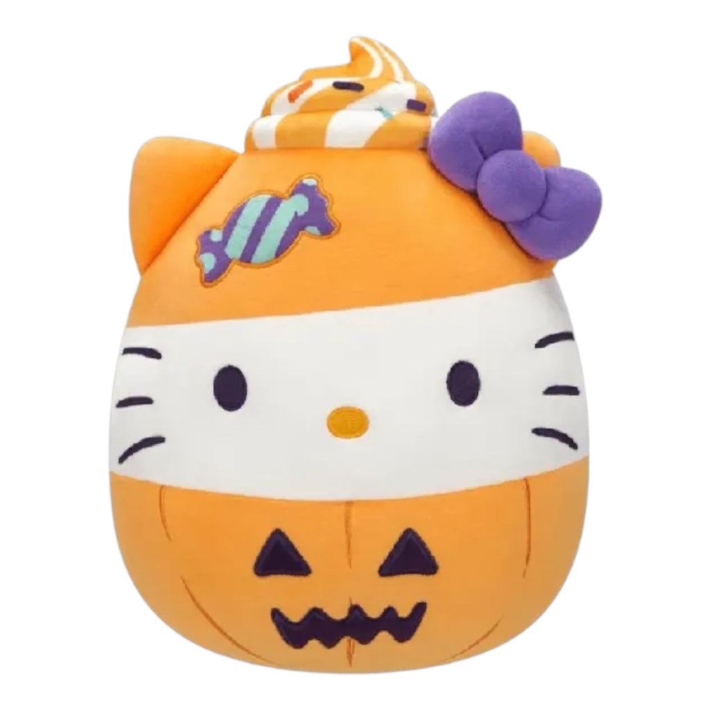 Squishmallows Halloween 20 cm Hello Kitty Pumpkin Latte Cat pehmo