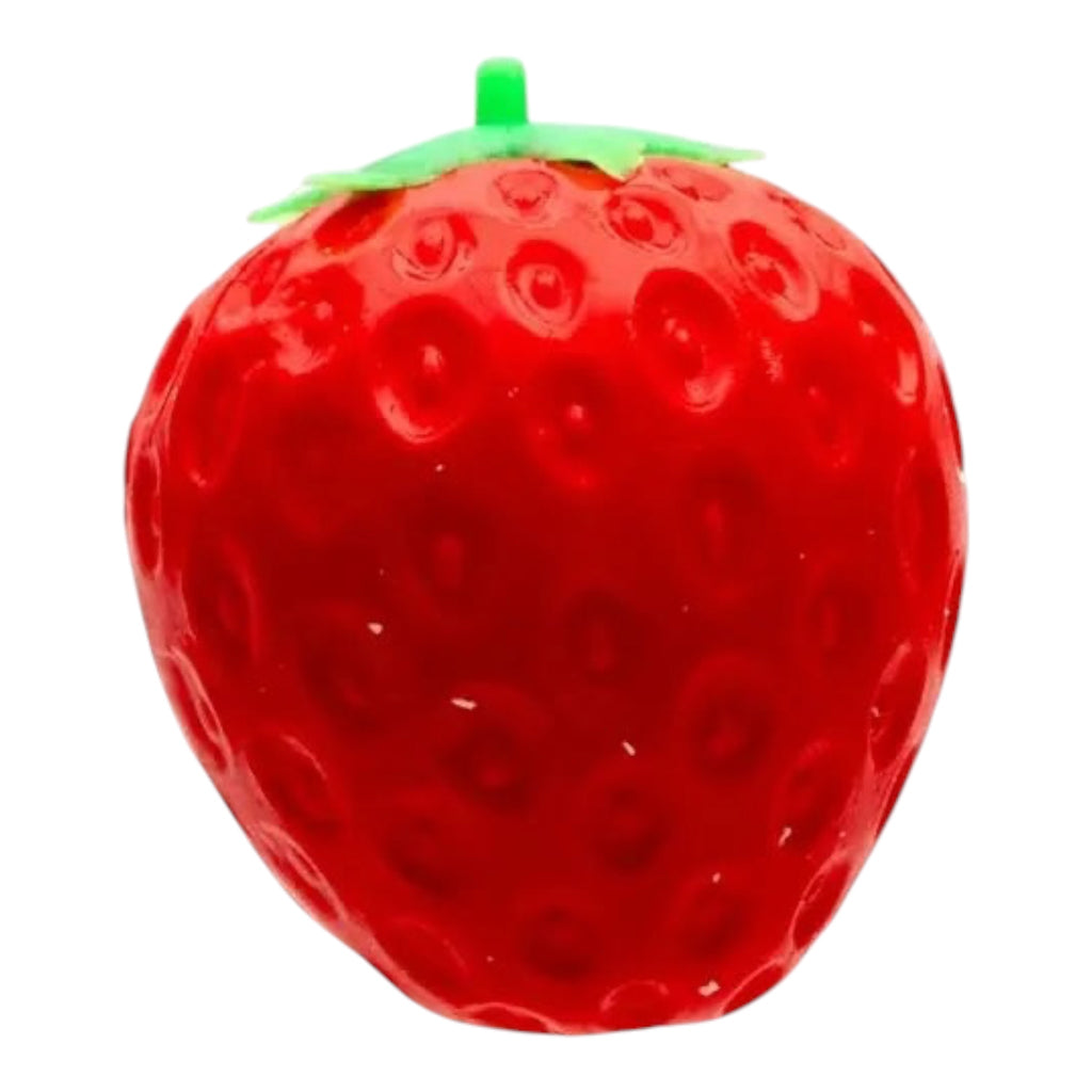 Squeezy Mansikka puristeltava Stressi fidget lelu