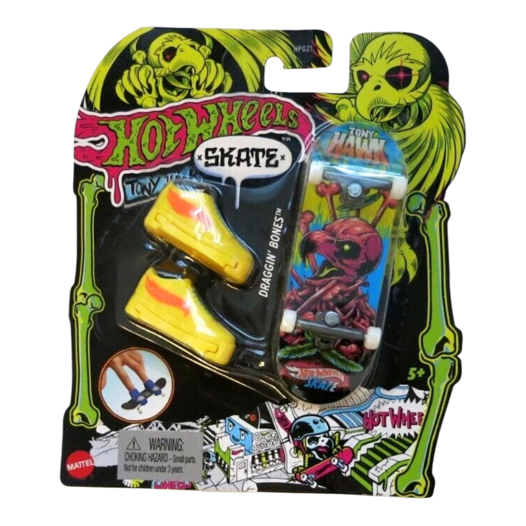 Hot Wheels Skate Tony Hawk Fingerboard & Shoe 2 Pack sormiskeitti