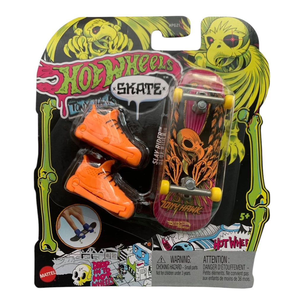 Hot Wheels Skate Tony Hawk Fingerboard & Shoe 2 Pack sormiskeitti