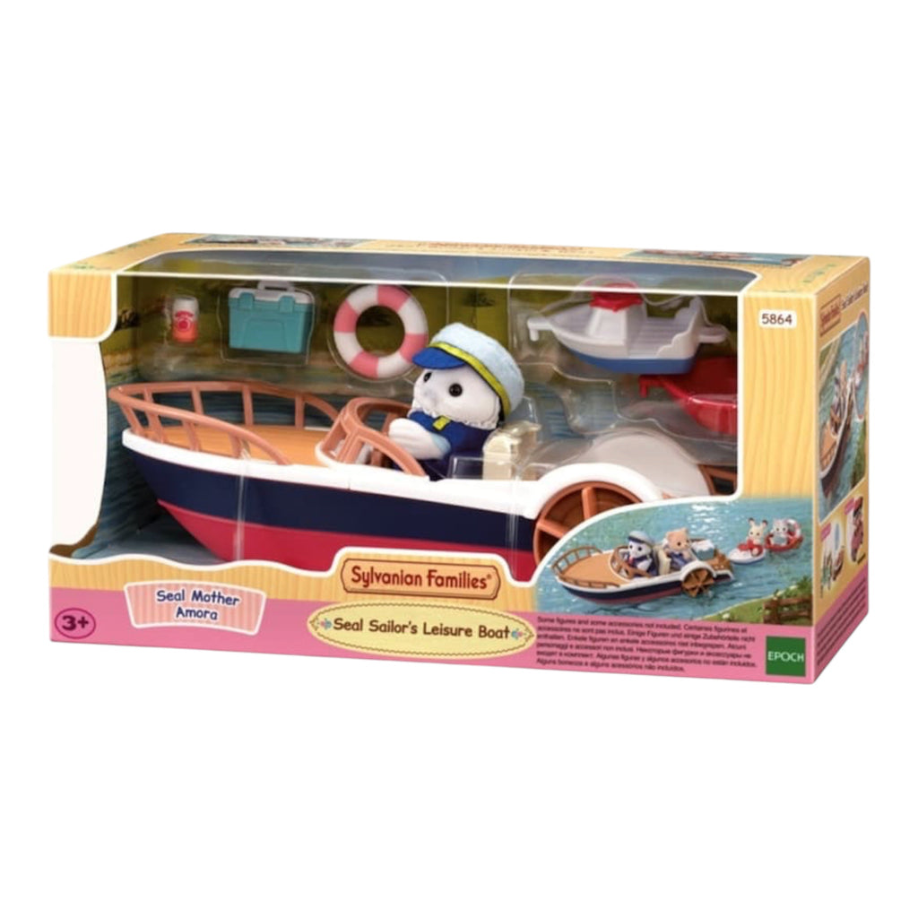Sylvanian Families 5864Seal Sailor's Leisure Boat - Ennakkotilaus tuote!