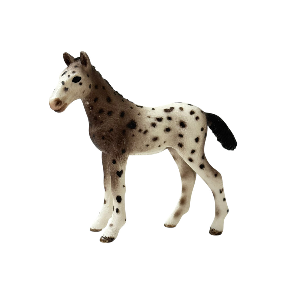 Schleich Knabstrupin hevosen varsa - Second Hand