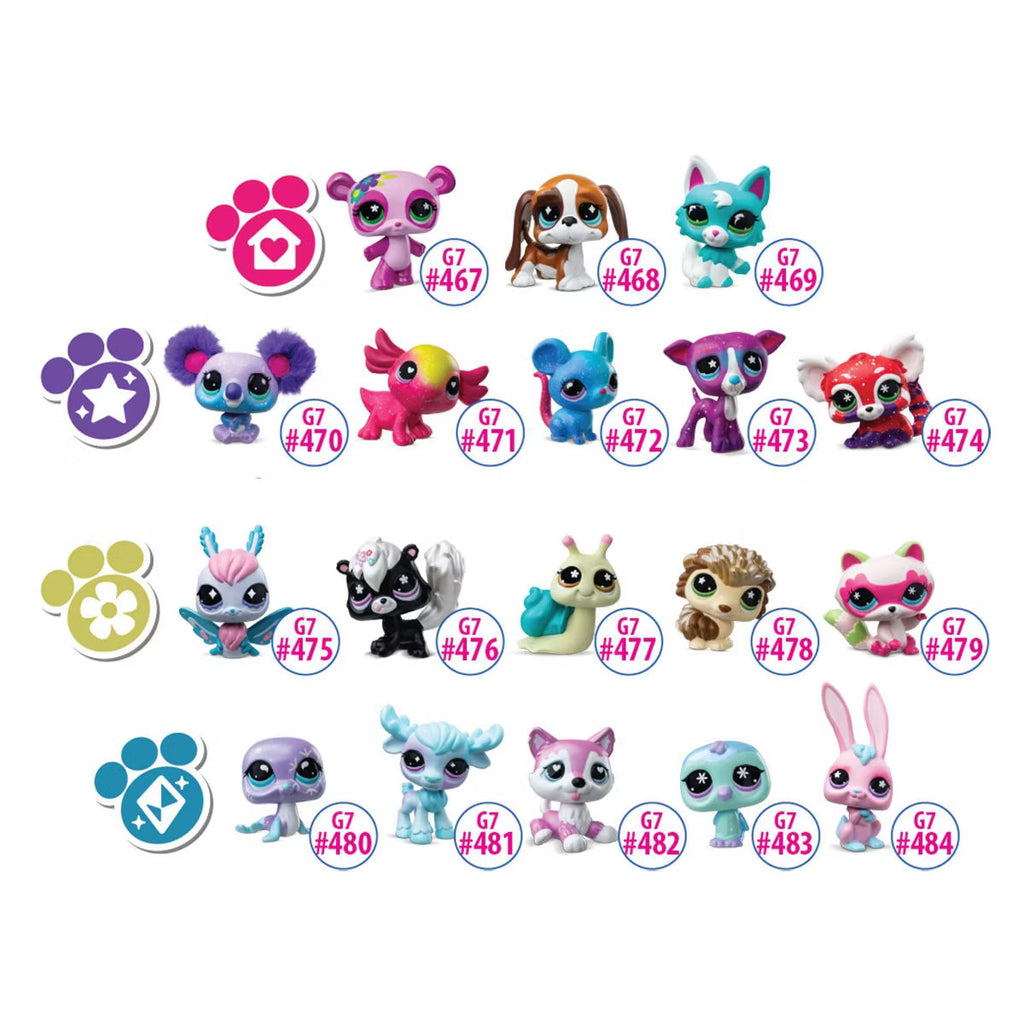 Littlest Pet Shop G7 S6 Yllätyspakkaus koko sarja 18kpl - Ennakkotilaus tuote!