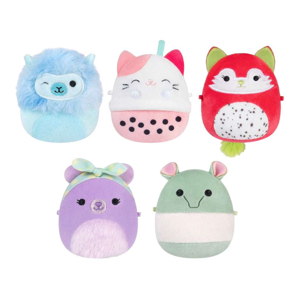 Squishmallows Micromallows hahmopakkaus, 5 kpl