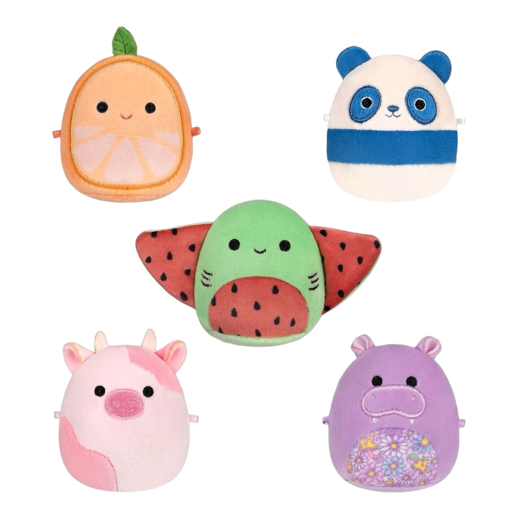 Squishmallows Micromallows hahmopakkaus, 5kpl