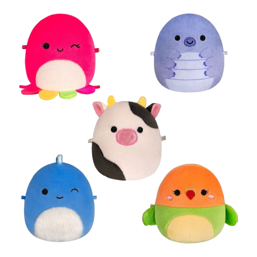 Squishmallows Micromallows hahmopakkaus, 5kpl