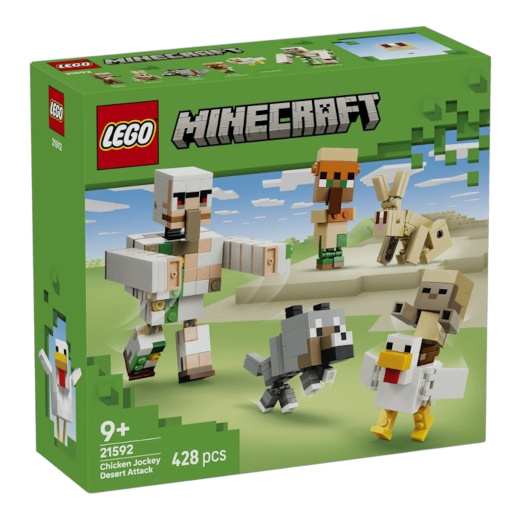 LEGO Minecraft 21592 - Kanajockey ja hyökkäys aavikolla