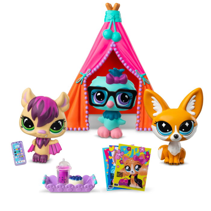 Littlest Pet Shop G7 S5 Slumber Squad Play pack