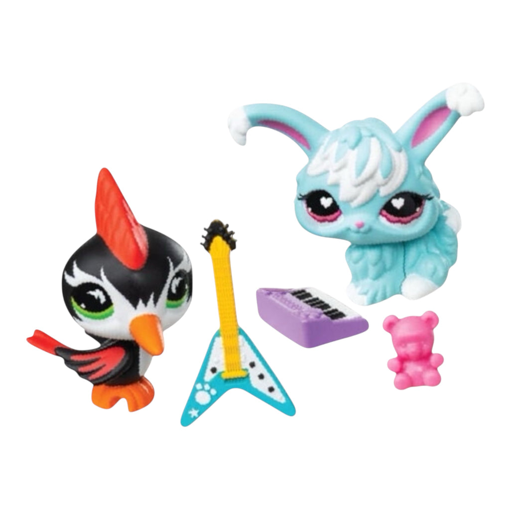 Littlest Pet Shop G7 S5 #411-412 Punk&Pastel Pet Pair