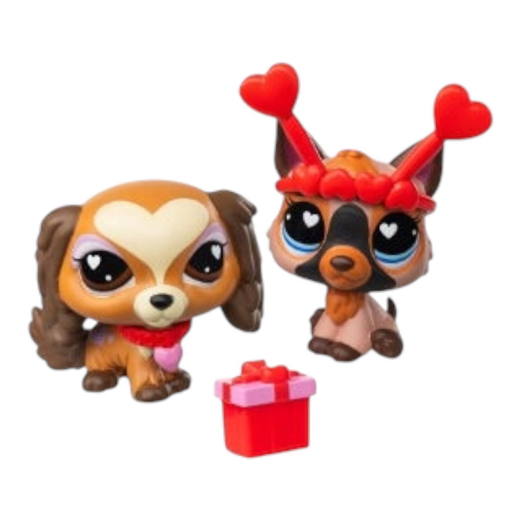 Littlest Pet Shop G7 S5 #431-432 Valentines Pet Pair