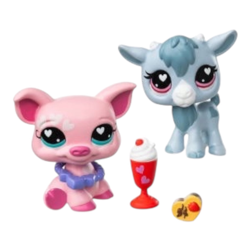 Littlest Pet Shop G7 S5 #435-436 Valentines Pet Pair