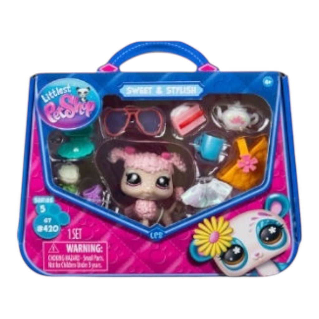 Littlest Pet Shop G7 S5 #420 Sweet&Stylish Villakoira
