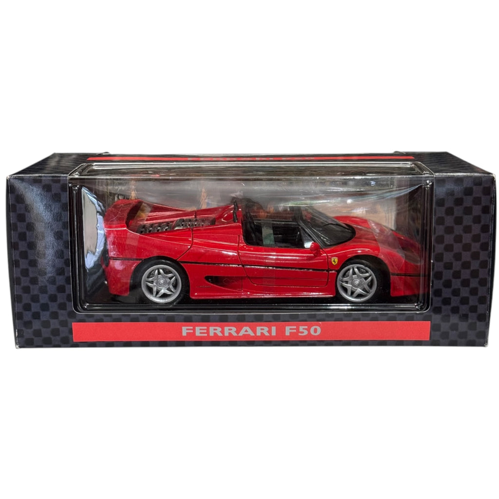 Ferrari F50 Spider Punainen Shell Maisto 1:18 - Second Hand