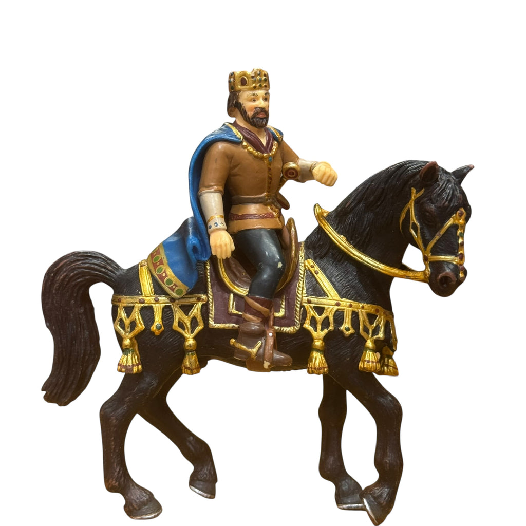 Schleich Knight 70049 Kuningas ja hevonen - Second Hand
