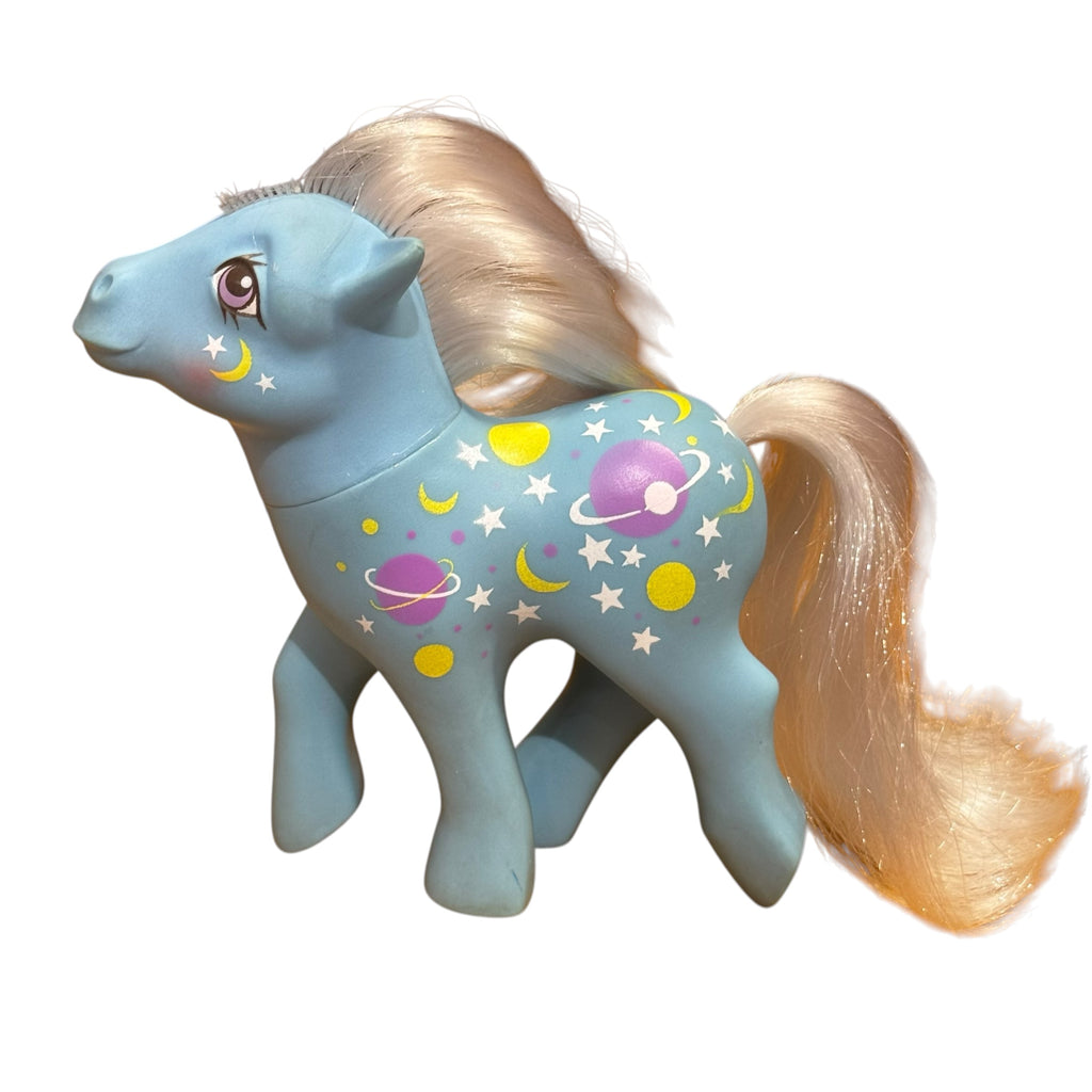 My Little Pony G1 Twice As Fancy Planets Stars Moon - Night Glider Pony
