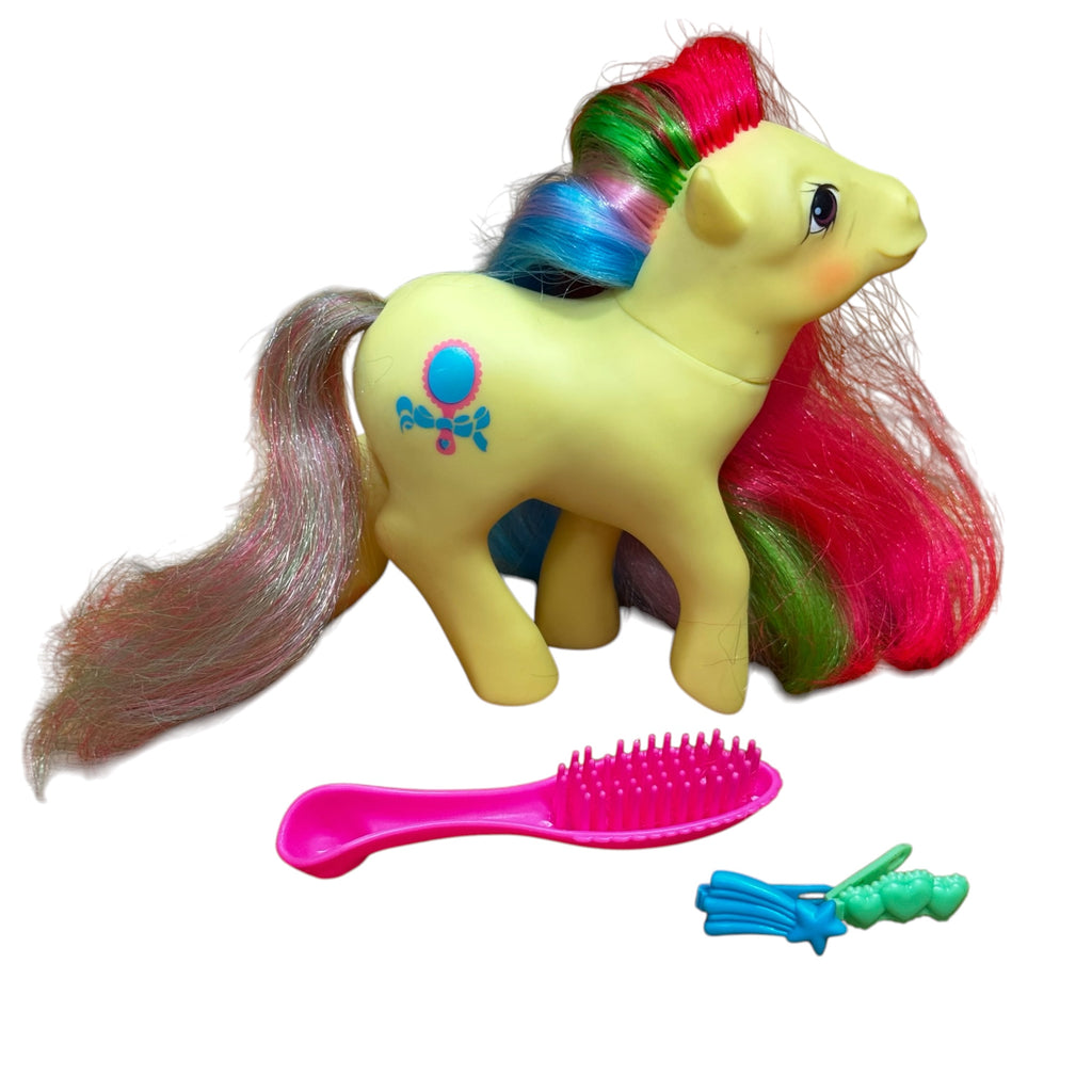 My Little Pony G1 Brush n' Grow Ponies -  Pretty Vision Pony