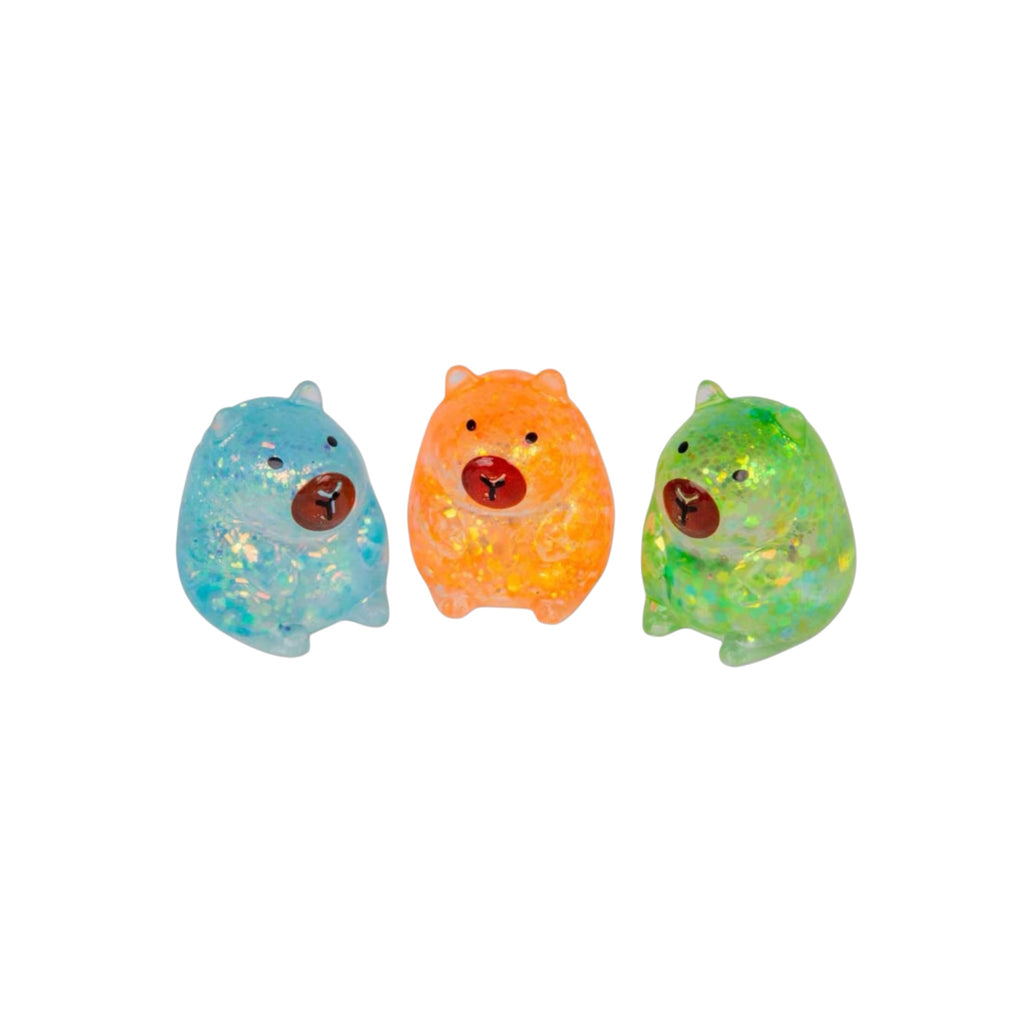 Scrunchems Mini Sugar capybara stressilelu, 3kpl
