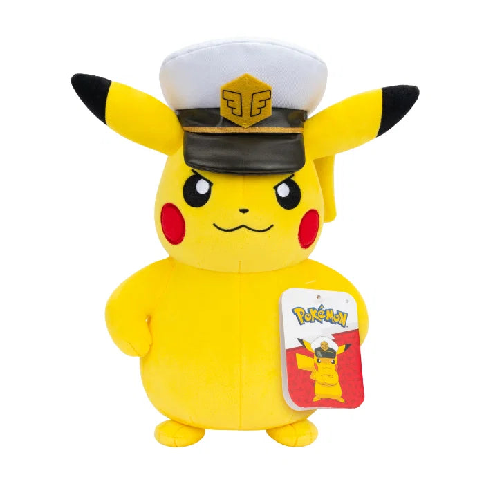 Pokémon Pehmolelu Captain Pikachu 20 cm